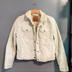 Levi’s Canvas Sherpa Trucker Jacket